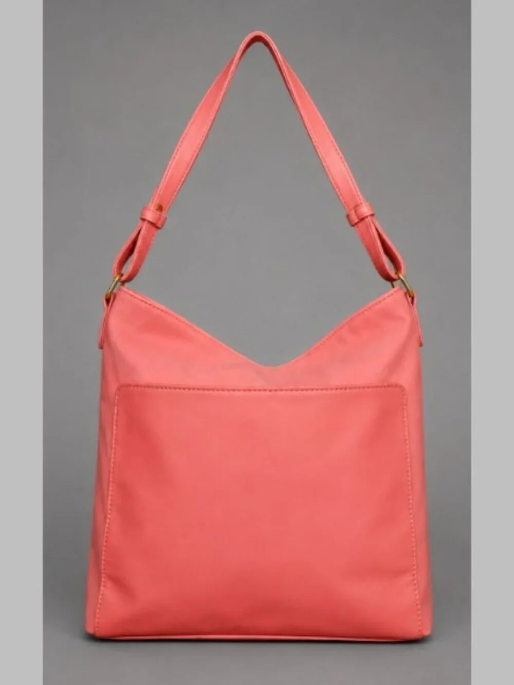 Universal Thread Coral Hobo Shoulder Bag Crossbody Purse Removable Strap Pocket